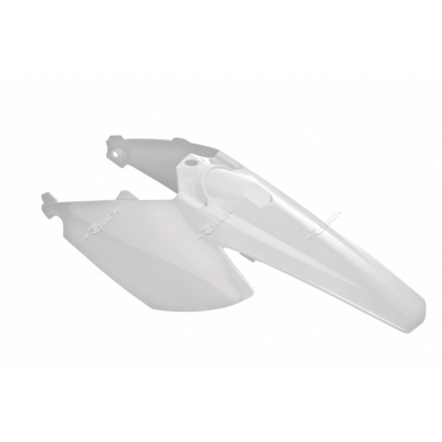 Zadný blatník s tabuľkami biela