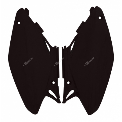 Zadné tabuľky čierna