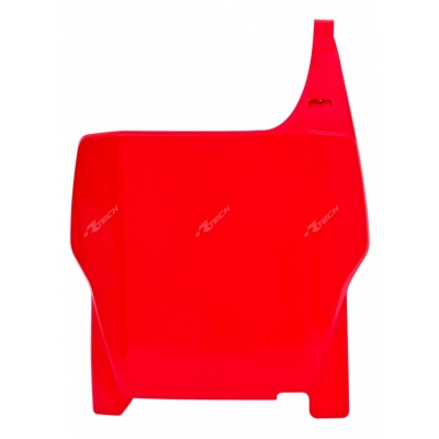 Predná tabuľka červena