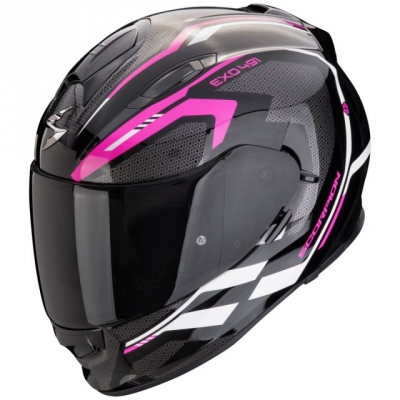 Prilba Scorpion EXO-491 Kripta 2024 Black/ Pink/ White