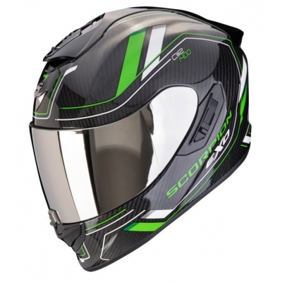 Prilba SCORPION EXO-1400 EVO 2 Carbon Air 2024 Mirage Black Green