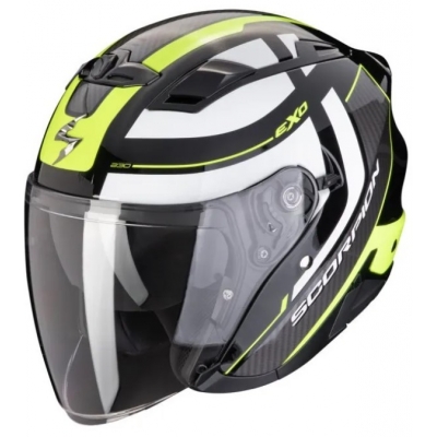 Prilba SCORPION EXO-230 Pul 2024 Black Neon Yellow