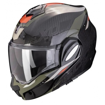 Prilba Scorpion EXO-TECH EVO Carbon Rover 2024 Black Green