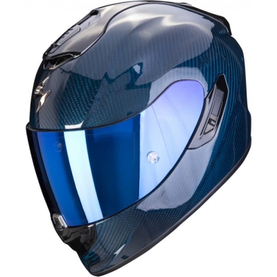 Prilba Scorpion EXO-1400 EVO AIR CARBON SOLID Blue