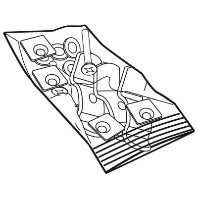 Montážna sada platne SHAD D1B40BOR pre SH58X/SH59X/SH50/SH48/SH45/SH39/SH42/SH46/SH44