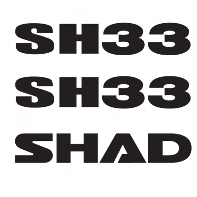 Nálepky SHAD D1B333ETR pre SH33