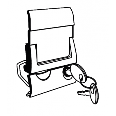 Lock systém SHAD SH43 D1B43MAR