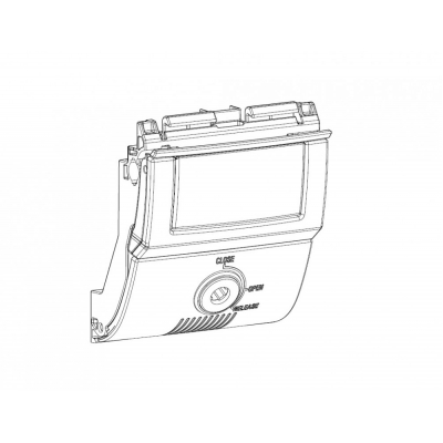 Uzamykací mechanizmus SHAD D1B59MAR pre SH58X/SH59X