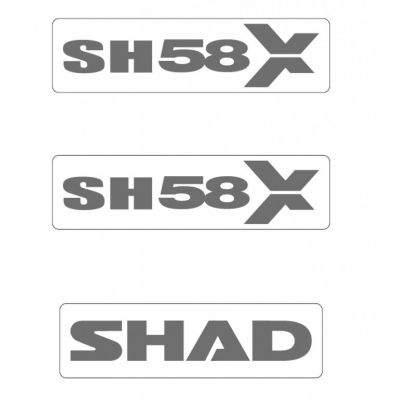 Nálepky SHAD D1B58ETR pre SH58X