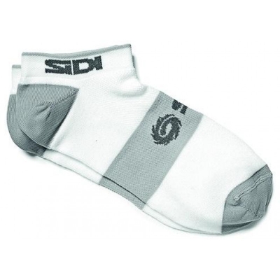Ponožky SIDI Ghost, bielo-sivé