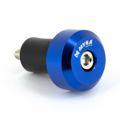 Koncovky riadítok MYRA 17mm modré EMBOU89