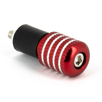 Koncovky riadítok MYRA 17mm červené EMBOU13