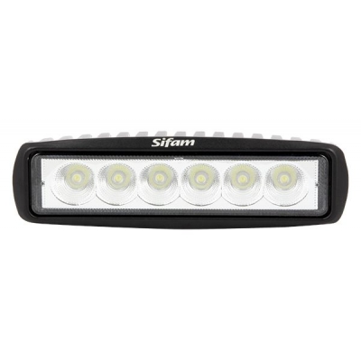 Obdĺžnikový reflektor 6LED 18W 1000LUM