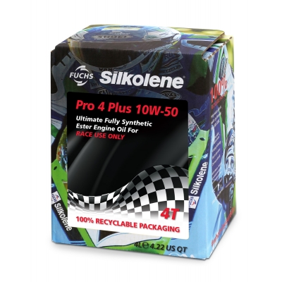 Motorový olej SILKOLENE PRO 4 PLUS 10W-50 4 l