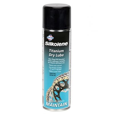 Sprej na reťaz SILKOLENE TITANIUM DRYLUBE SP 0,5 l