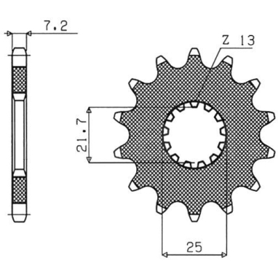 Kolečko Sunstar 404 15z.