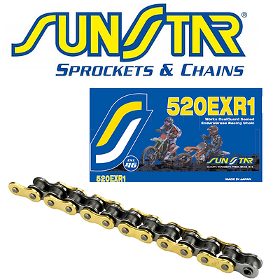 Reťaz SUNSTAR 520EXR1 120čl. zlatá