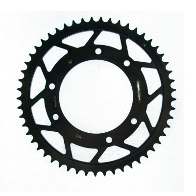 Reťazová rozeta SUPERSPROX RFE-1132:53-BLK čierna 53 zubov,420