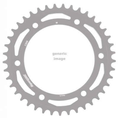 Reťazová rozeta SUPERSPROX RFE-1308:46-BLK čierna 46 zubov,520