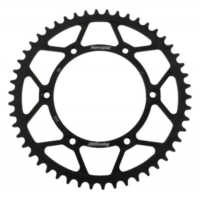 Reťazová rozeta SUPERSPROX RFE-245:50-BLK čierna 50 zubov,520
