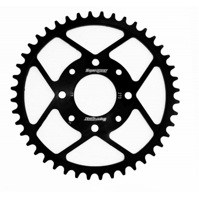 Reťazová rozeta SUPERSPROX RFE-273:44-BLK čierna 44 zubov,520