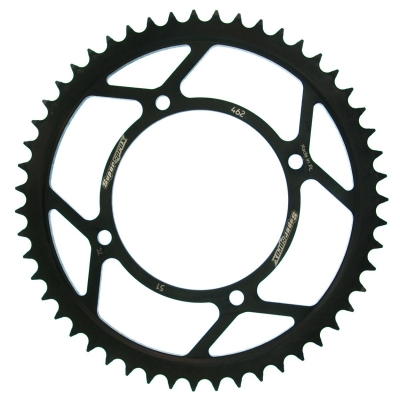 Reťazová rozeta SUPERSPROX RFE-462:51-BLK čierna 51 zubov,428