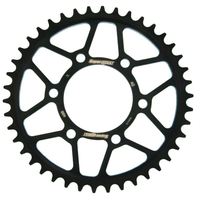 Reťazová rozeta SUPERSPROX RFE-488:42-BLK čierna 42 zubov,530