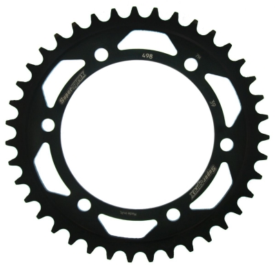 Reťazová rozeta SUPERSPROX RFE-498:39-BLK čierna 39 zubov,525