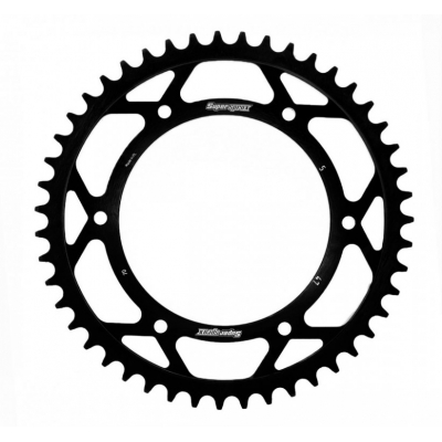 Reťazová rozeta SUPERSPROX RFE-5:47-BLK čierna 47 zubov,520