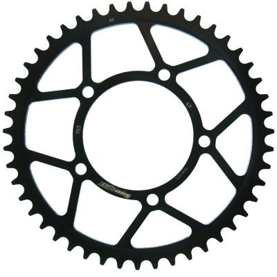 Reťazová rozeta SUPERSPROX RFE-703:47-BLK čierna 47 zubov,520