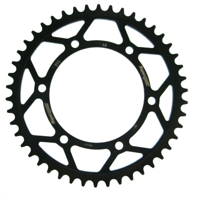 Reťazová rozeta SUPERSPROX RFE-855:46-BLK čierna 46 zubov,520