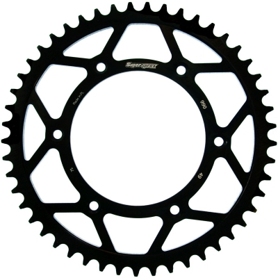 Reťazová rozeta SUPERSPROX RFE-990:49-BLK čierna 49 zubov,520