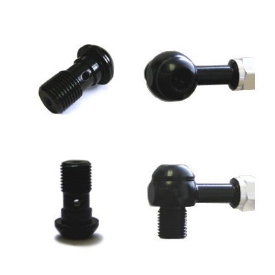 Banjo skrutka Venhill POWERHOSEPLUS 110125D/BLACK 10x1.25mm čierna