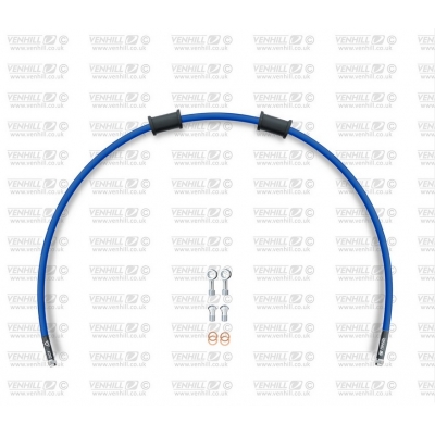 Hadica prednej brzdy sada Venhill POWERHOSEPLUS HON-6038FS-SB (1 hadica v sade) modré hadice, nerezové koncovky