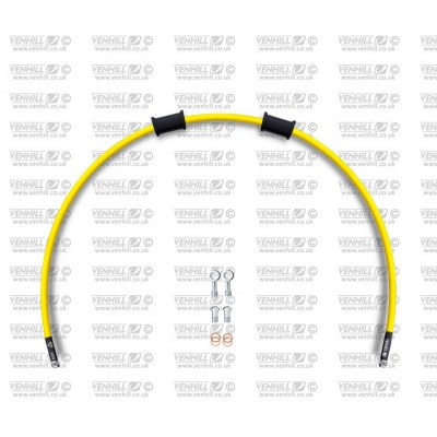 Hadica zadnej brzdy Venhill POWERHOSEPLUS HON-6016R-YE (1 hadica v sade) žlté hadice, chrómové koncovky