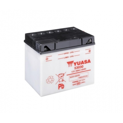 Yumicron battery with acid YUASA 53030